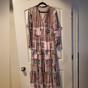 Boho style maxi dress